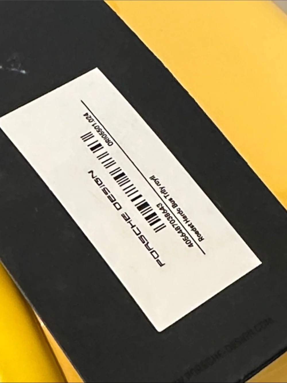 NEW! Porsche Design Signal Yellow Hard Shell Carry On with Front Sleeve